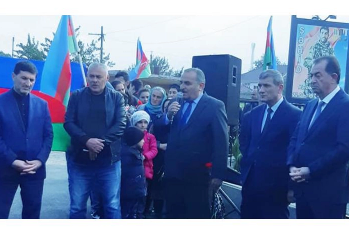 Şəhid Əmrah Cəfərlinin adı bulaqla əbədiləşdirildi — FOTO
