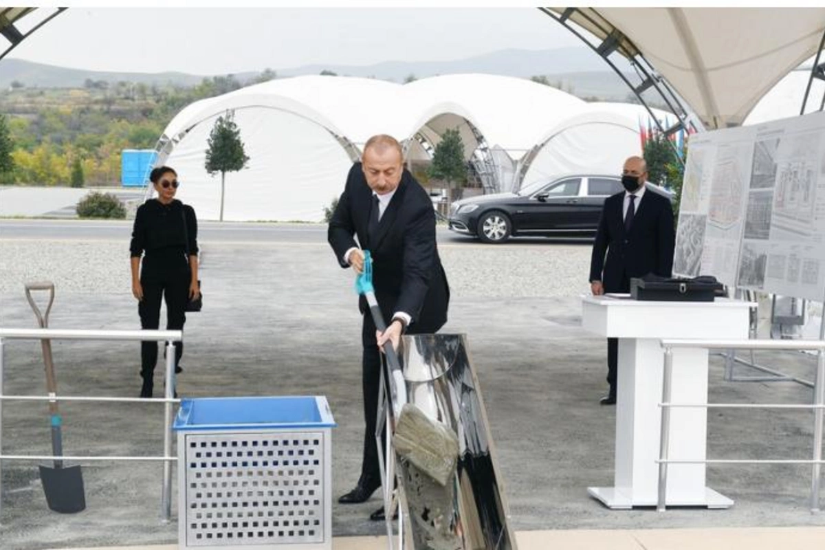 Füzulidə çoxmənzilli yaşayış məhəlləsi salınacaq — FOTOLAR