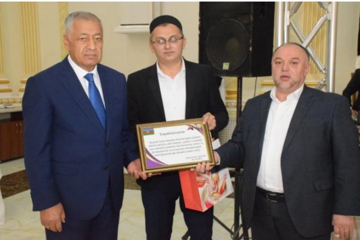 Qubada şəhid ailələrinin üzvləri, qazilərin iştirakı ilə tədbir keçirildi — FOTOLAR