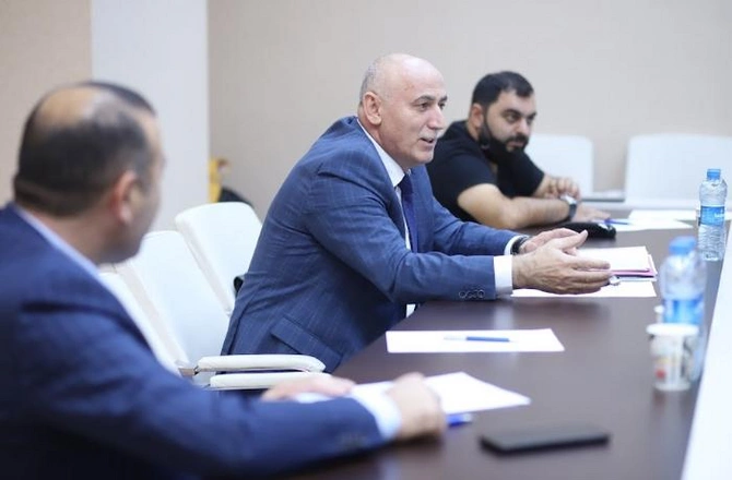 GİN yanında İctimai Şuranın İdman Komitəsinin ilk iclası keçirildi — FOTOLAR