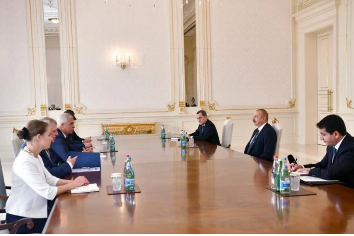 Prezident Slovakiyanın xarici işlər və Avropa nazirini qəbul etdi
