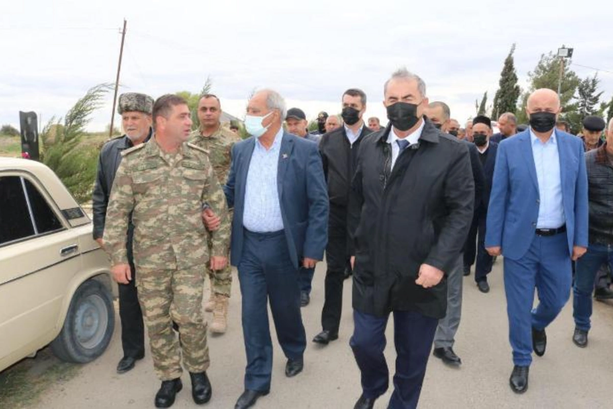 Salyanda şəhid Səfa Qaraxanovun xatirəsi yad edildi — FOTO