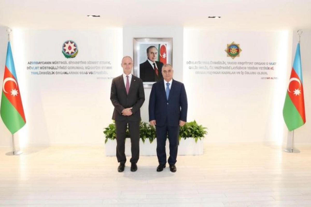 DTX rəisi ilə BQXK-nin vitse-prezidenti arasında görüş keçirildi