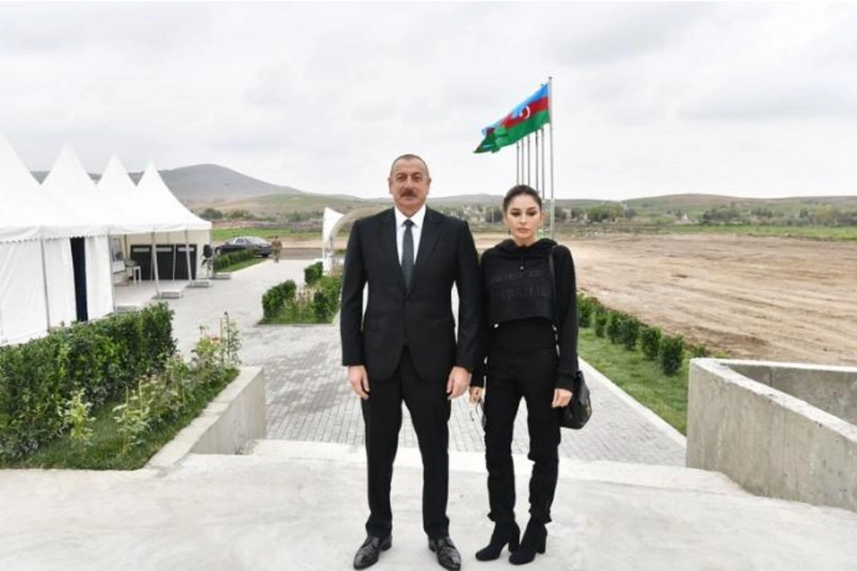 İlham Əliyev və Mehriban Əliyeva Zəngilan rayonunda səfərdə oldular