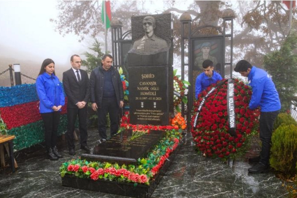 RİİB könüllüsü, şəhid Cavanşir Həmidlinin xatirəsi yad edilib — FOTO