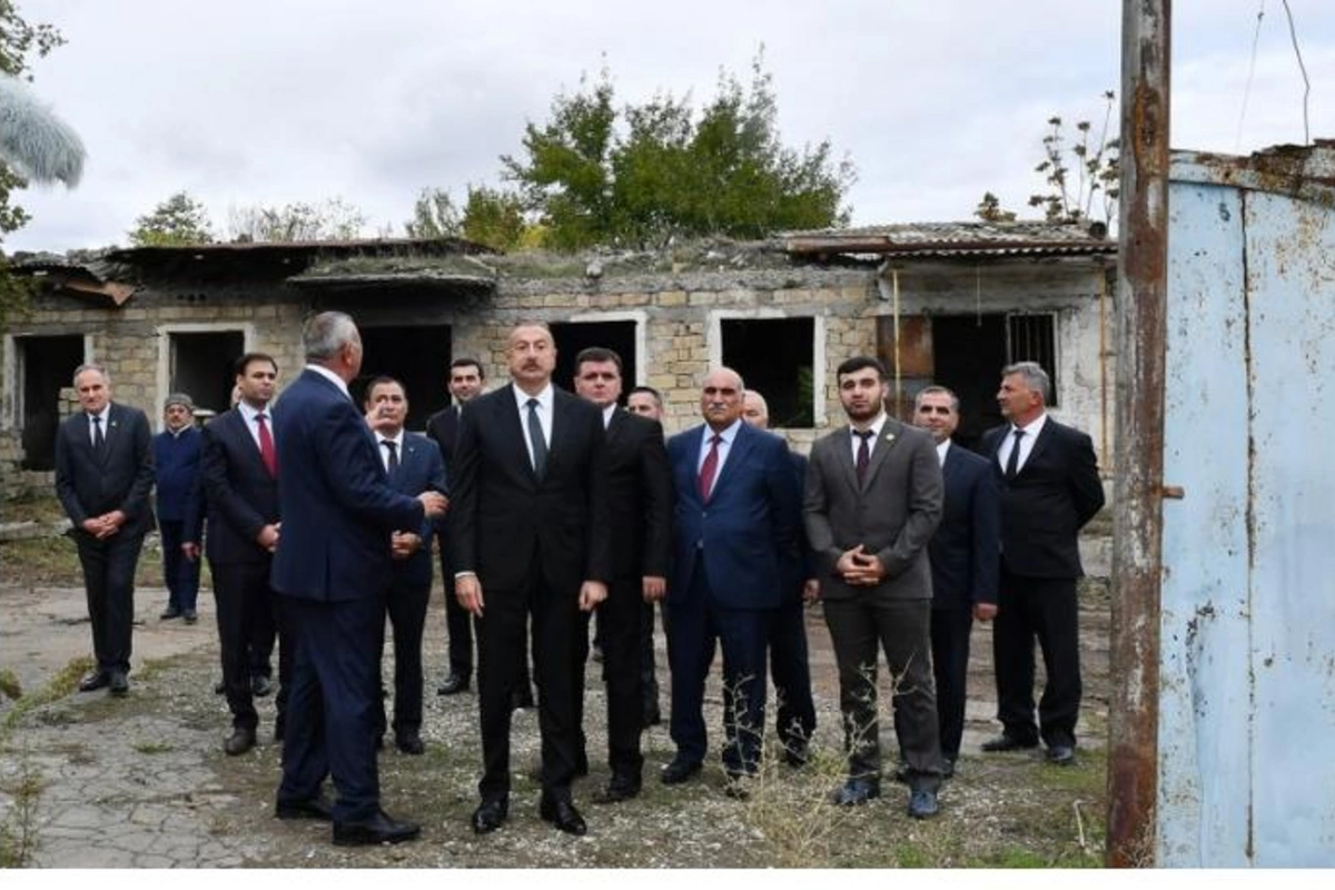 İlham Əliyev: Zəngilan məscidi bərpa edilir, orada lövhələr də qoyulub