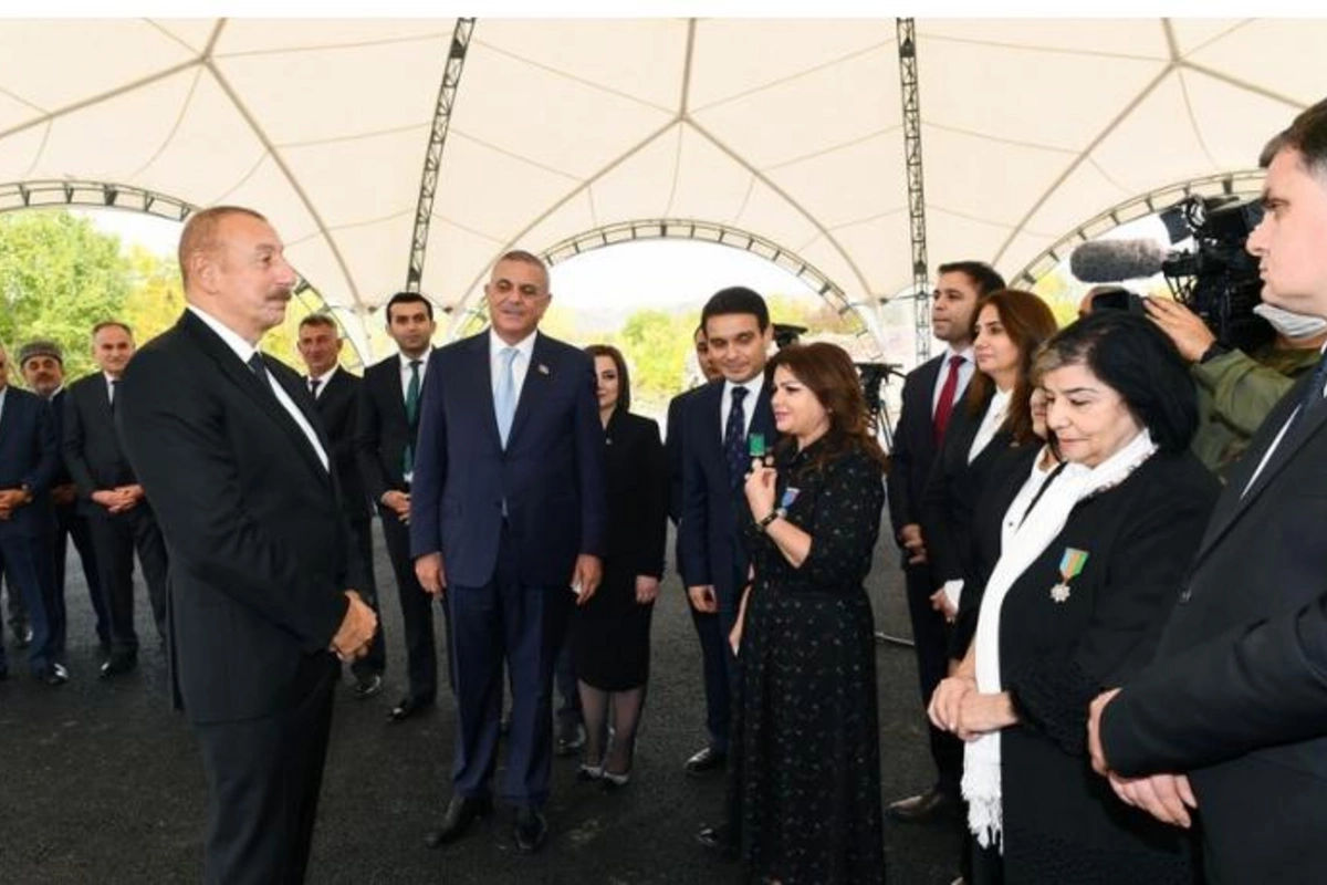 Prezident: Laçın dəhlizinə çıxdıqda düşmən də bildi ki, artıq müqavimət göstərməyin mənası qalmayıb
