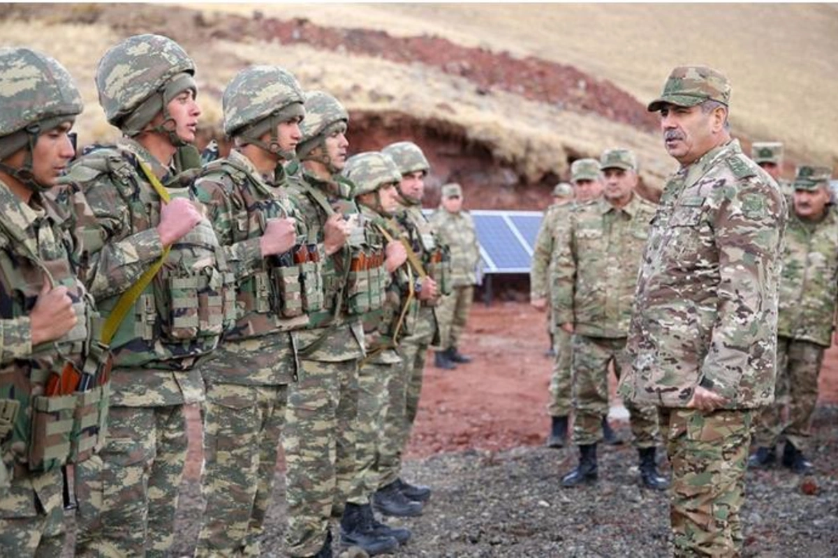 Zakir Həsənov Kəlbəcər və Laçında döyüş mövqelərinə baxış keçirdi — FOTOLAR