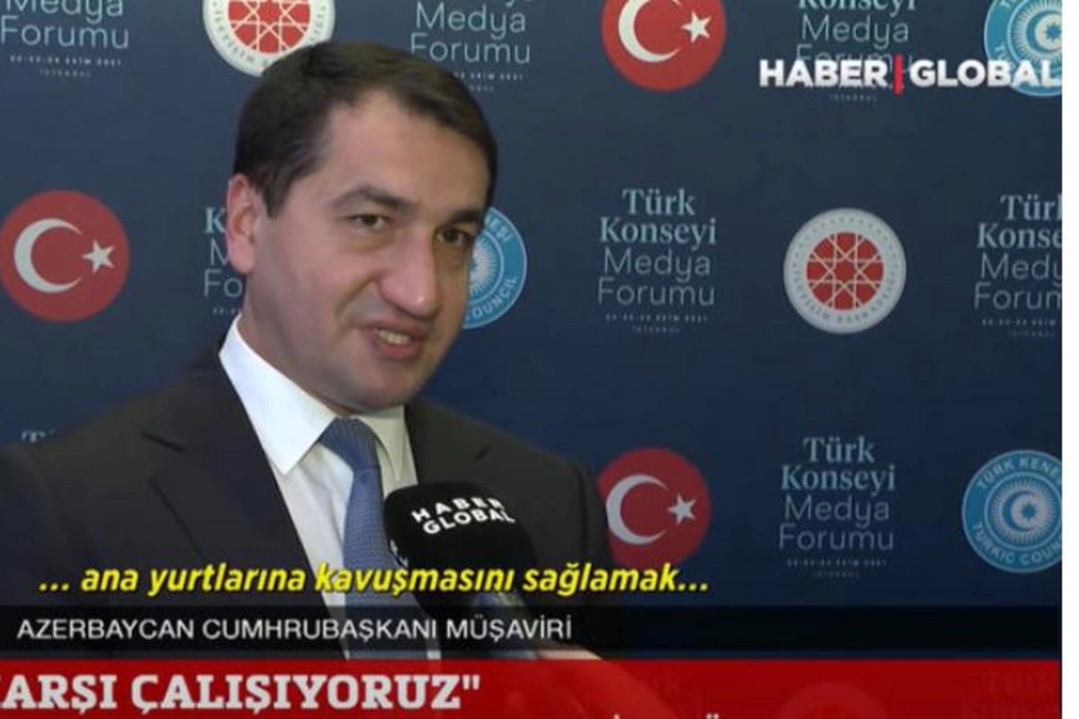 Hikmət Hacıyev “Haber Global”ın efirindən İrana mesaj verdi — VİDEO