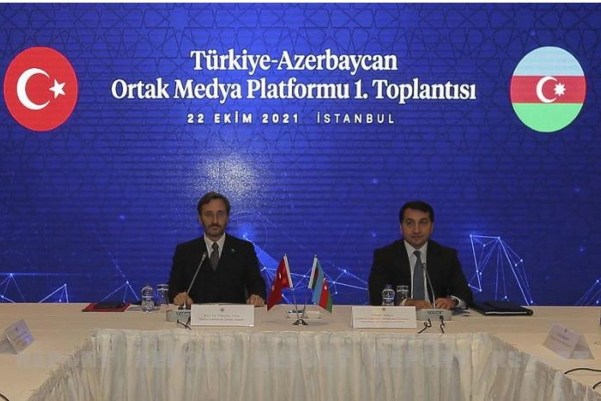 İstanbulda Türkiyə-Azərbaycan Ortaq Media Platformunun ilk toplantısı keçirildi — FOTOLAR