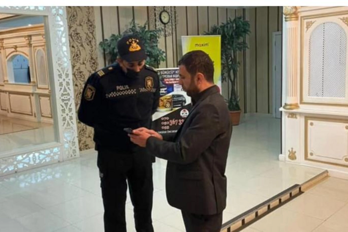 DİN: COVID-19 pasportu olmayan mərasim yerlərinə polis qrupları cəlb edilib