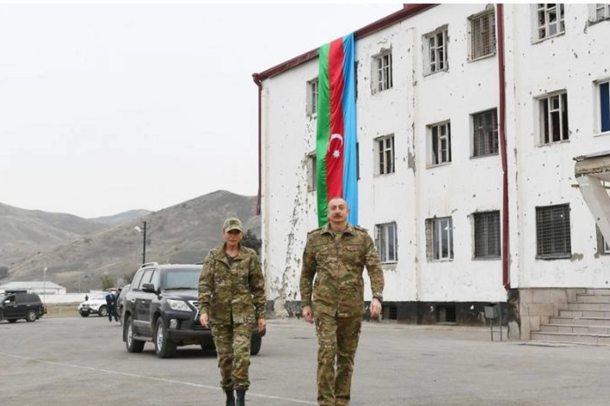 Prezident və birinci xanım Füzuliyə səfər etdilər