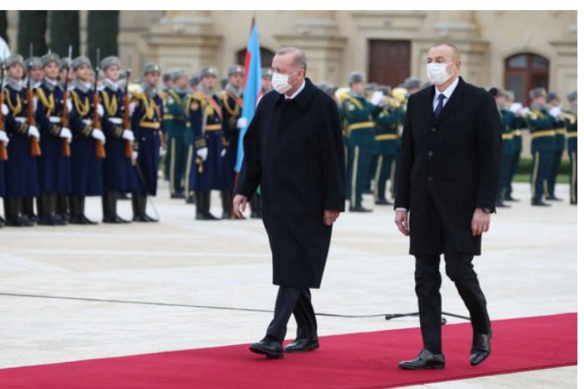 Ərdoğanı Zəngilanda Prezident İlham Əliyev qarşıladı