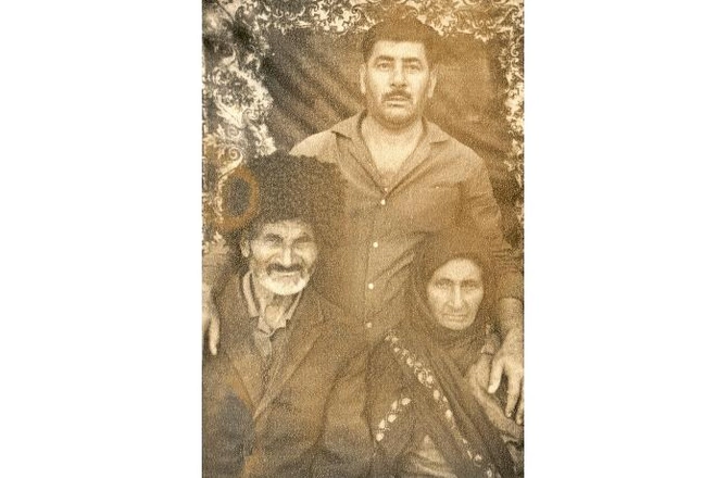 Əməkdar inşaatçı Mahmud Abdullayevin portreti — FOTOLAR