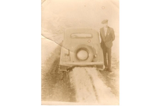 Əməkdar inşaatçı Mahmud Abdullayevin portreti — FOTOLAR