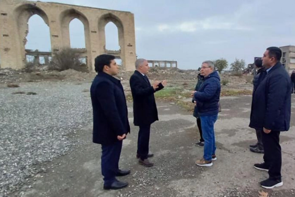 Braziliyalı senator Ağdama səfər edib