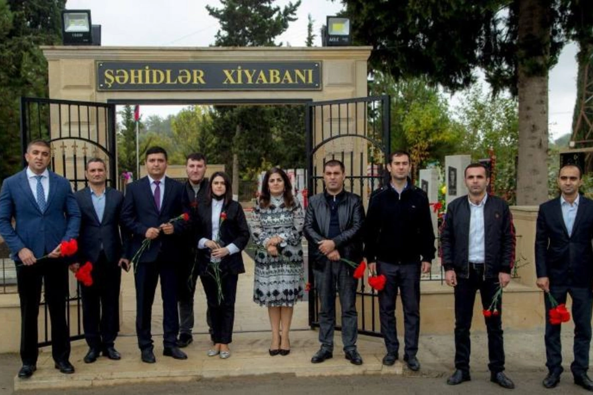 Salyanda şəhidlərin xatirəsi anıldı — FOTO