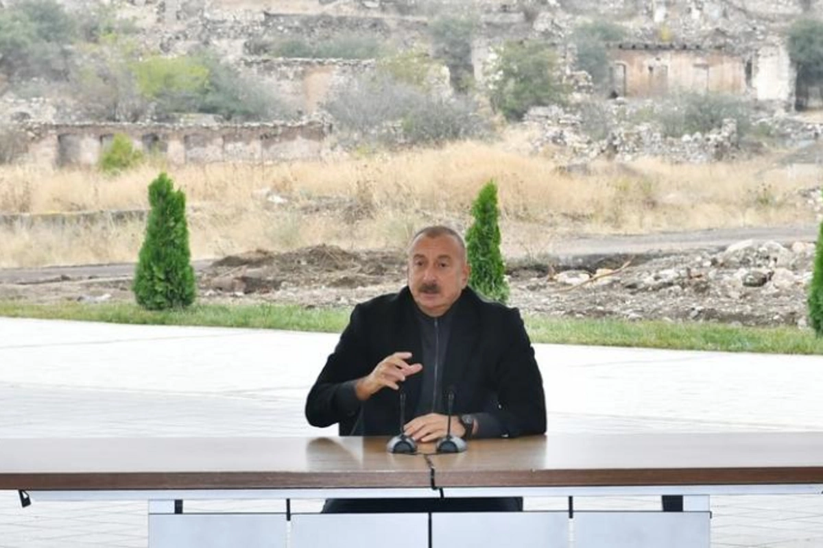 Prezident Cəbrayıl ictimaiyyətinin nümayəndələri ilə görüşdü — FOTOLAR