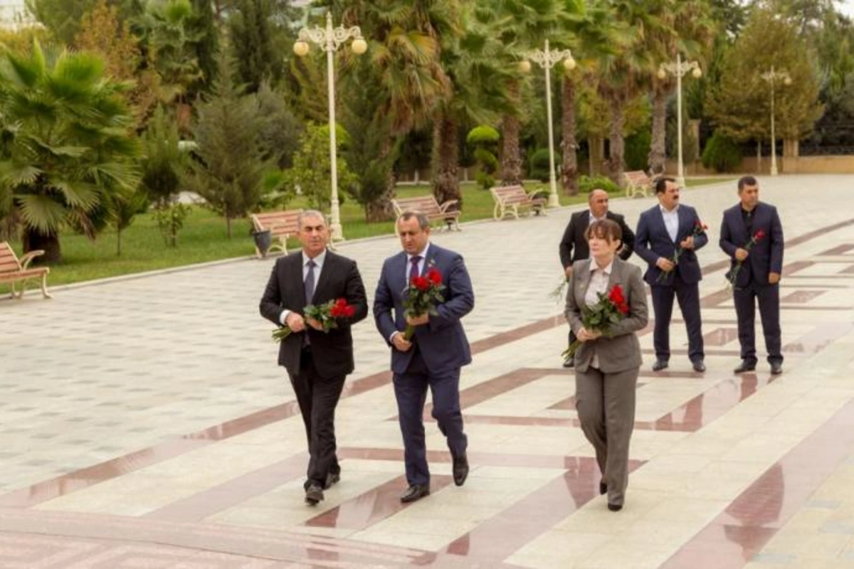 Salyan rayonunda Vətən müharibəsi şəhidlərinin xatirəsi anılıb — FOTO