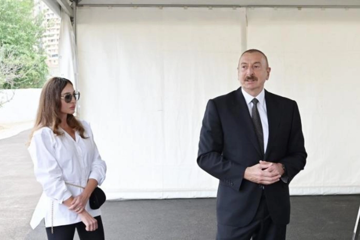 İlham Əliyev və Mehriban Əliyeva İsmayıllıda səfərdə oldular