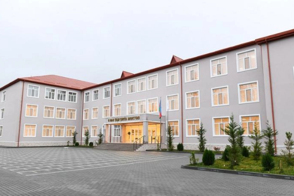 İsmayıllıda 6 saylı tam orta məktəbin yeni binası istifadəyə verildi — FOTOLAR
