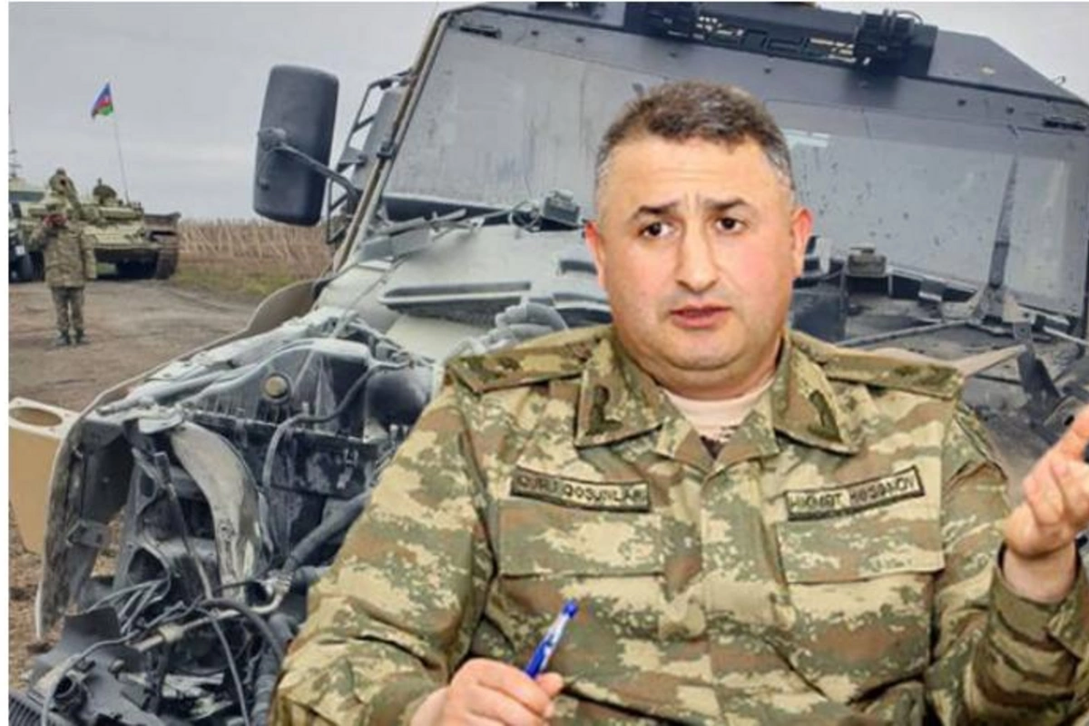 General-mayor Hikmət Həsənov danışdı: “Avtomobilim minaya düşüb”