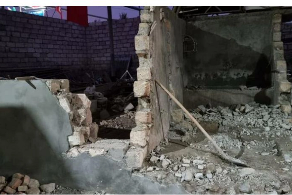 Şəhidin ildönümü günü evində partlayış: yaralılar var — FOTO