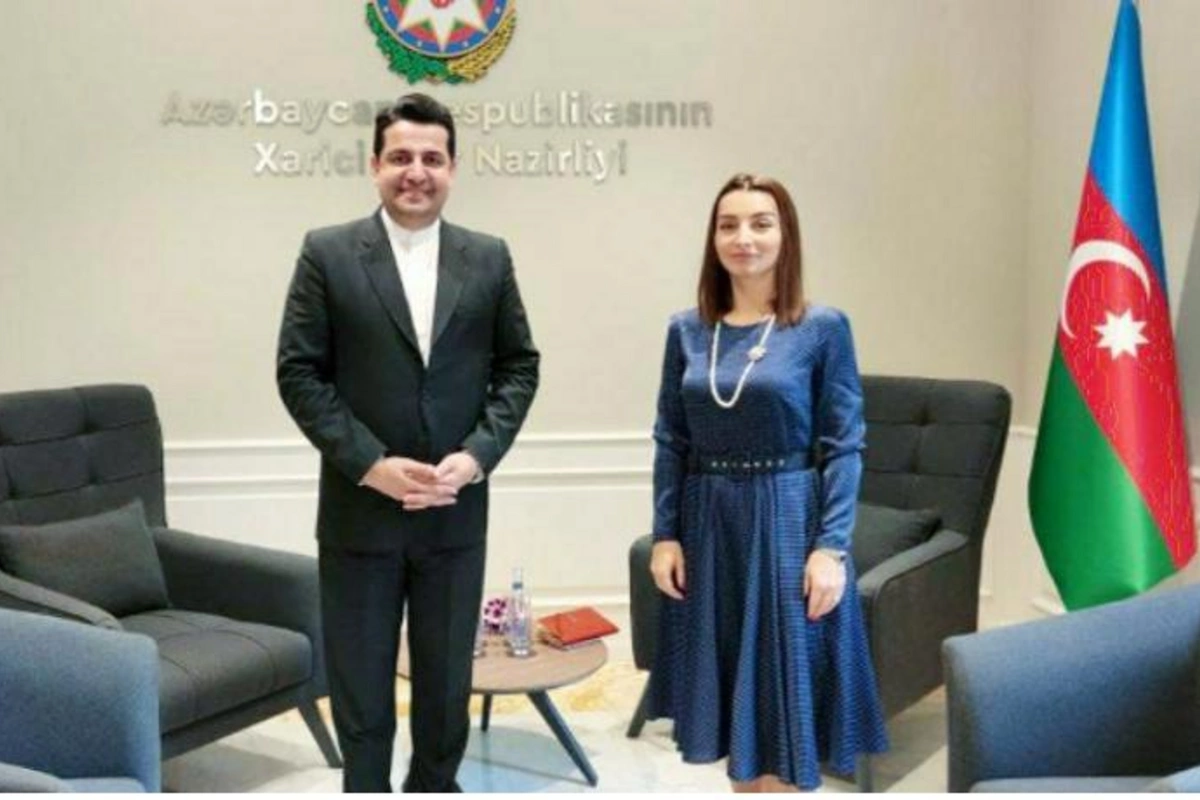 Leyla Abdullayeva İran səfiri ilə görüşdü — FOTO