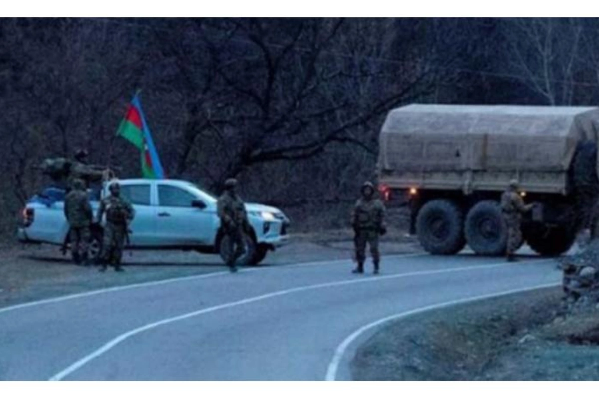 Azərbaycan sərhədçiləri erməni maşınlarını yoxlamağa başladı — VİDEO
