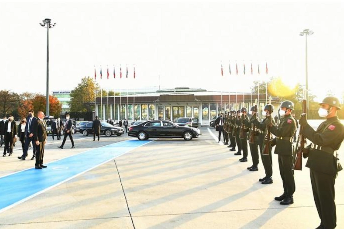 İlham Əliyevin Türkiyəyə səfəri başa çatdı