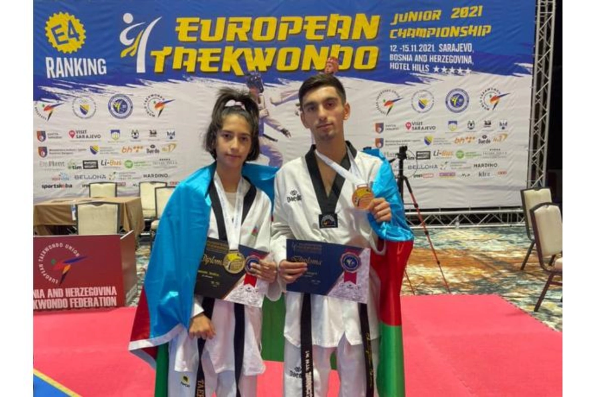 Taekvondoçularımız Avropa çempionu oldu — FOTO