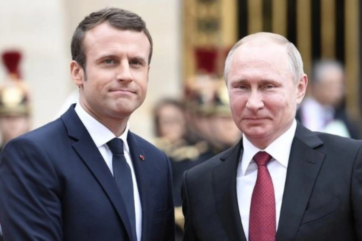 Putinlə Makron arasında Qarabağ MÜZAKİRƏSİ