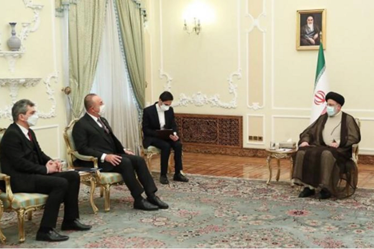 İbrahim Rəisi Çavuşoğlu ilə görüşdü — FOTO