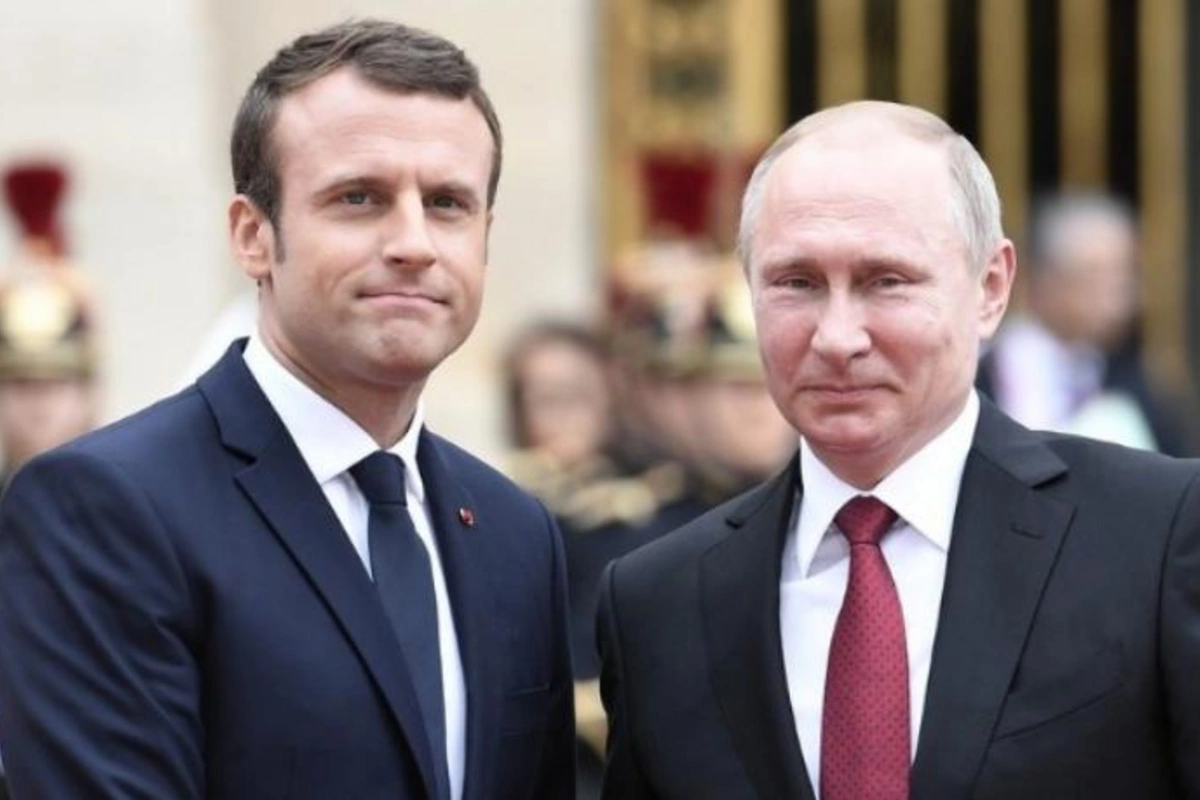 Putin və Makron Qarabağı müzakirə etdilər