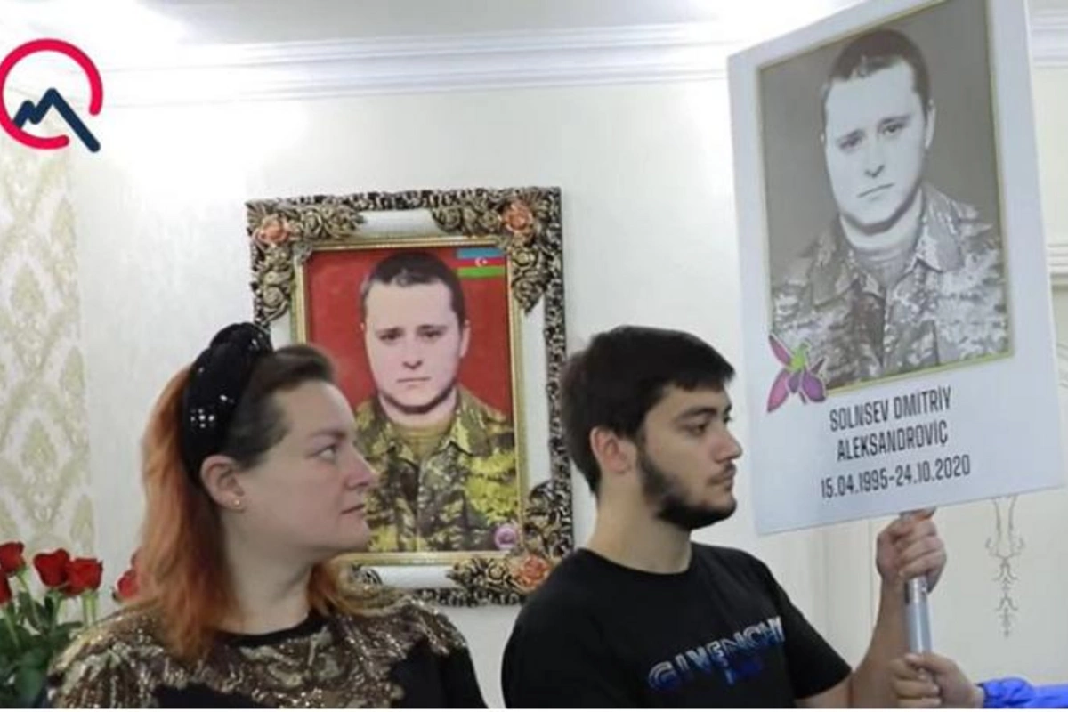 Şəhid ailəsi statusu ala bilməyən Dmitri Solnsevin bacısı Prezidentdən kömək istəyir