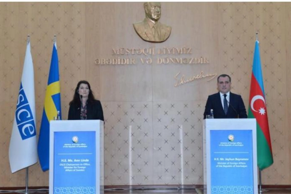 ATƏT sədri Ceyhun Bayramovla regiondakı vəziyyəti müzakirə etdi