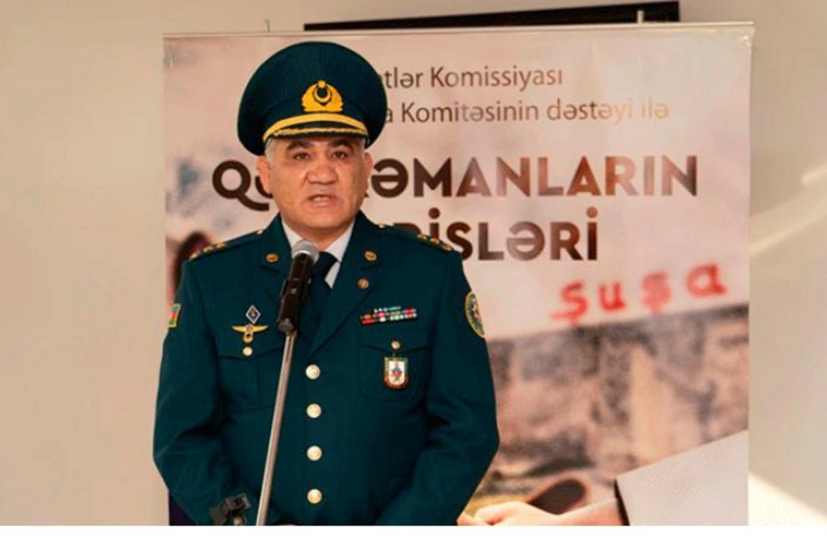 Firdovsi Umudov şəhid övladları qarşısında çıxış etdi — VİDEO