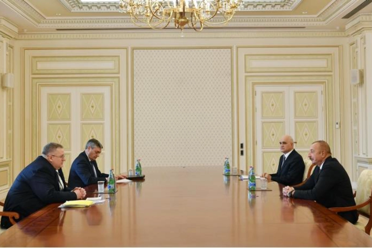 İlham Əliyev Rusiya Baş nazirinin müavinini qəbul etdi — YENİLƏNİB
