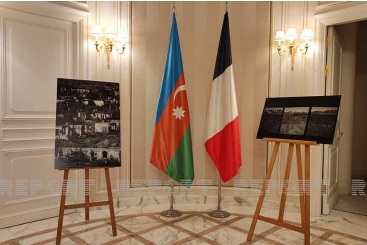 Fransada erməni vandalizmini əks etdirən “Qara bağ” adlı fotosərgi açıldı — FOTOLAR