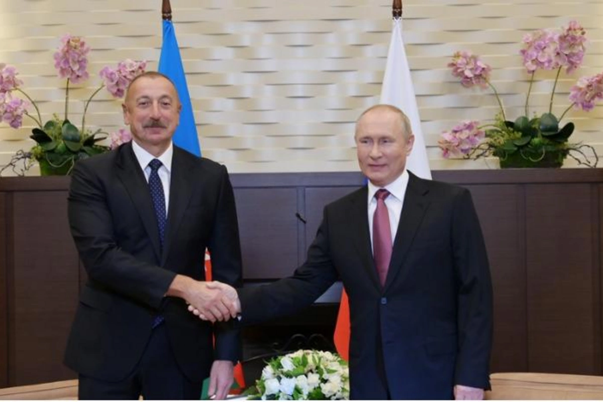 Soçidə İlham Əliyev ilə Vladimir Putin arasında ikitərəfli görüş başladı — FOTOLAR