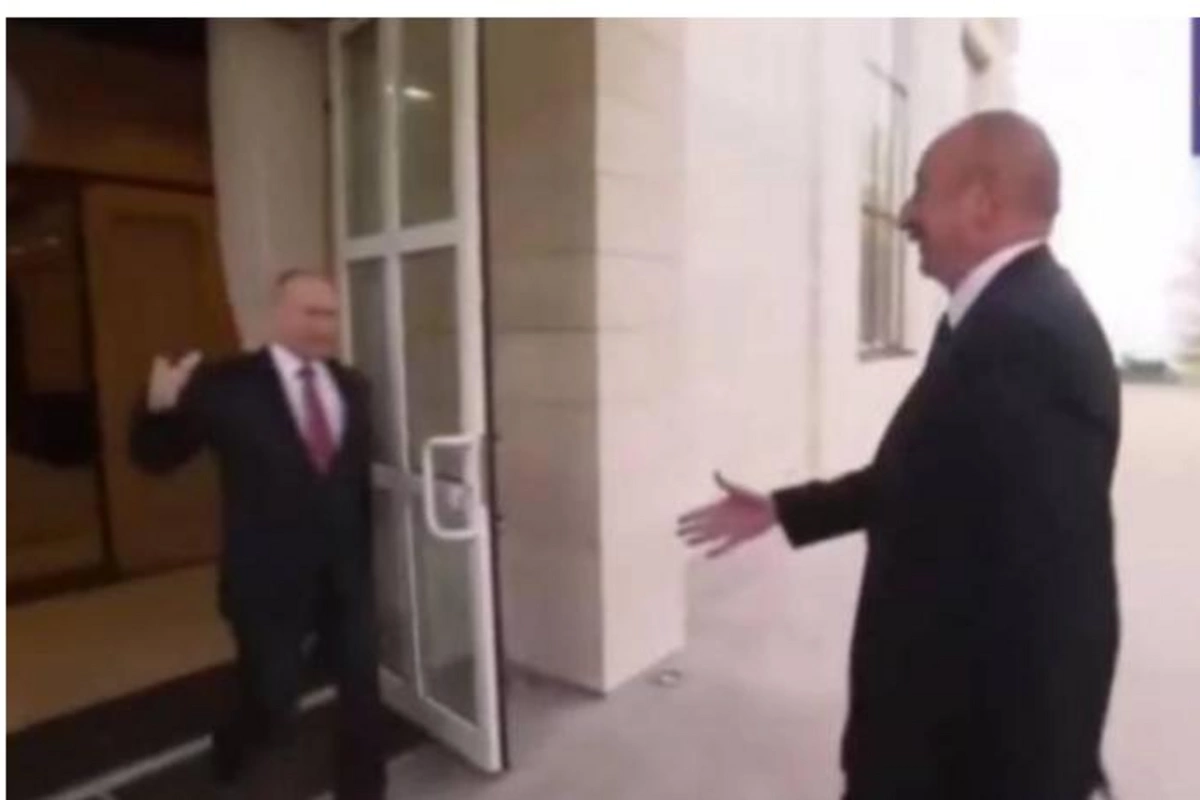 Putin Soçidə İlham Əliyevi belə qarşıladı — VİDEO