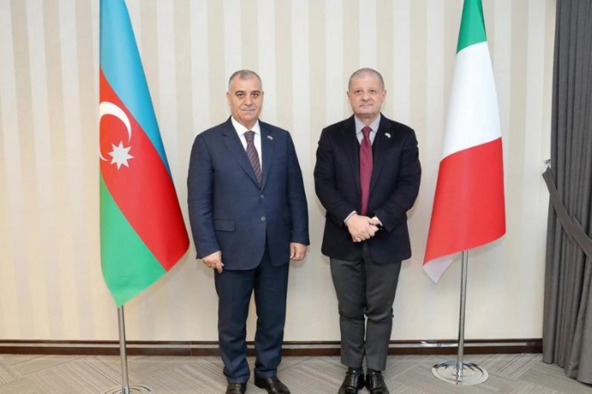 DTX rəisi İtaliyanın Maliyyə Qvardiyasının baş komandanını qəbul etdi