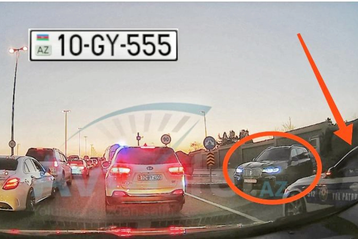 Bakıda “bərkgedən” məmur yol polisinin üstünə “protiv” sürdü — VİDEO
