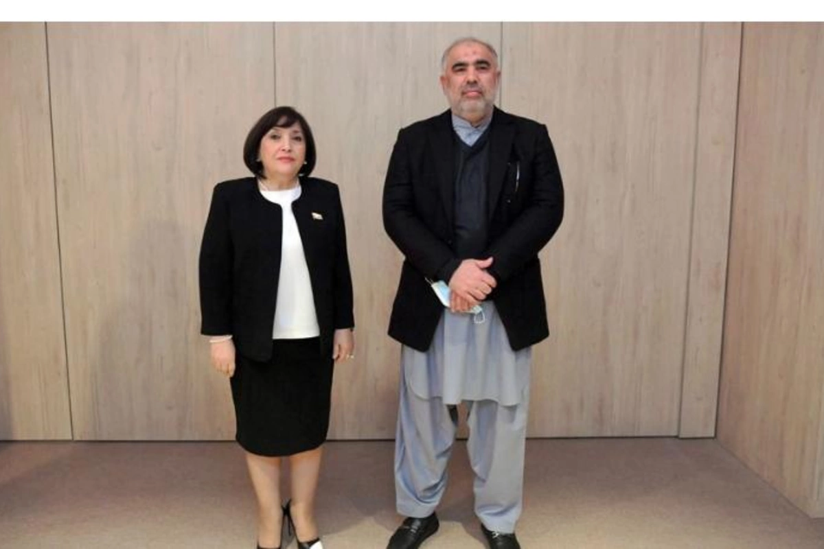 Sahibə Qafarova İspaniyada pakistanlı həmkarı ilə görüşüb