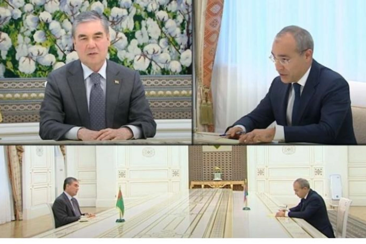 Mikayıl Cabbarov Türkmənistan prezidenti ilə görüşüb