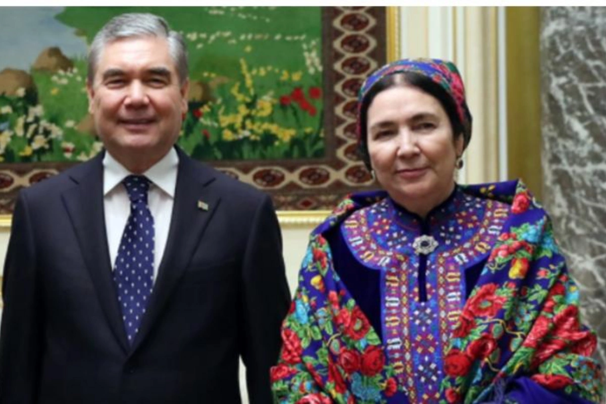 Türkmənistanın birinci xanımı ilk dəfə görüntüləndi — FOTO