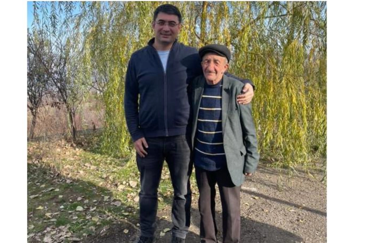 Pensiyasını orduya bağışlayan Hikmət baba Şuşaya aparıldı