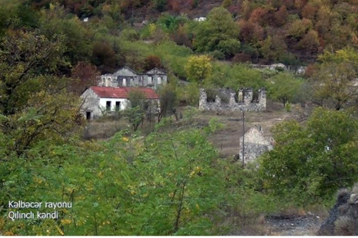 Kəlbəcərin Qılınclı kəndinin görüntüləri — VİDEO