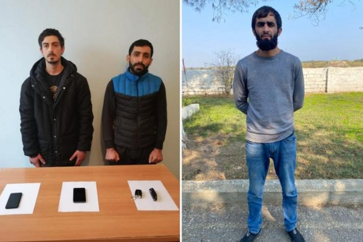 Azərbaycan-İran sərhədini pozan şəxslər əmrə tabe olmadı, xəbərdarlıq atəşi açıldı — FOTOLAR