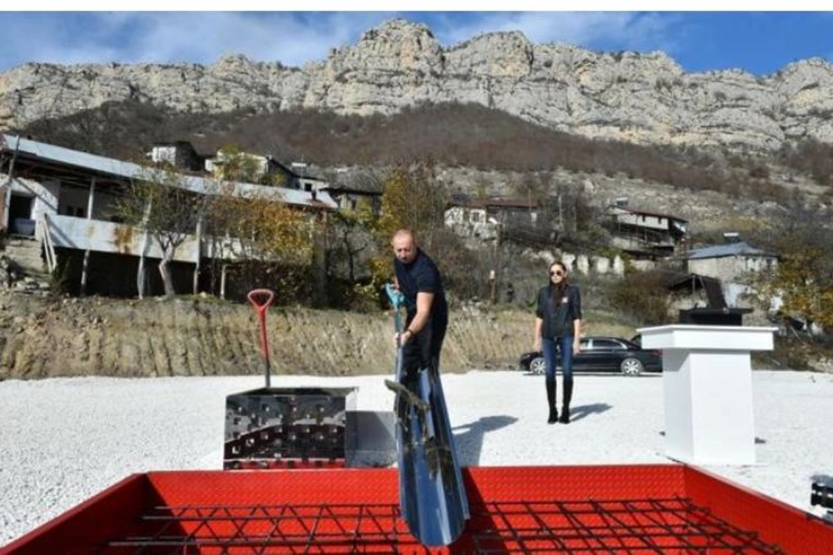 Şuşada Daşaltı məscidinin təməli qoyulub — FOTO